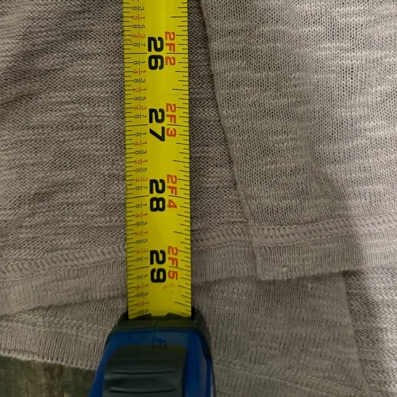 Cozy Cowl Neck Tunic Sweater Lavender Purple Size M Soft Knit Longline - Picture 13 of 14